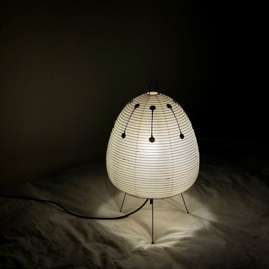 Lampe à poser moderne Fleming en papier Blanc