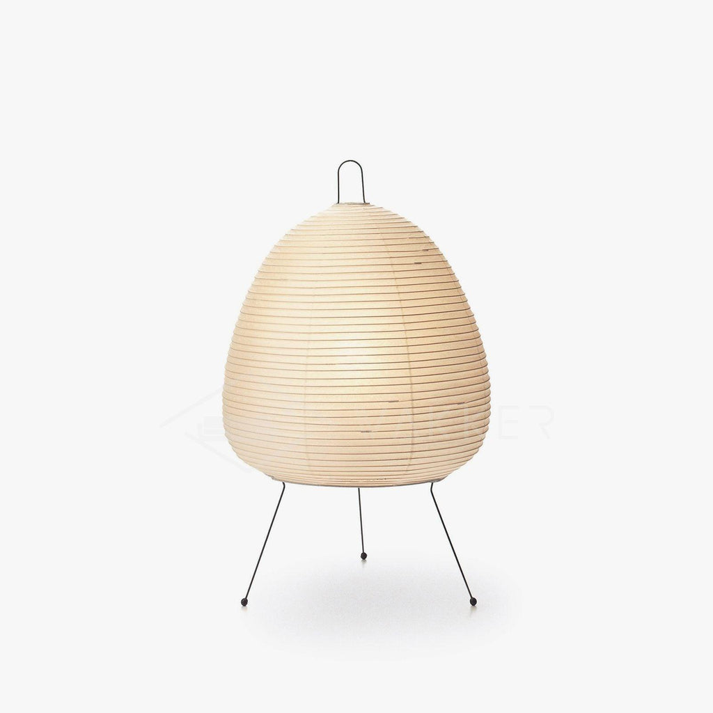 Lampe à poser moderne Fleming en papier Blanc