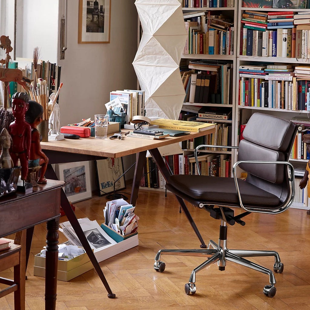 Lampadaire moderne Cyril en papier Blanc