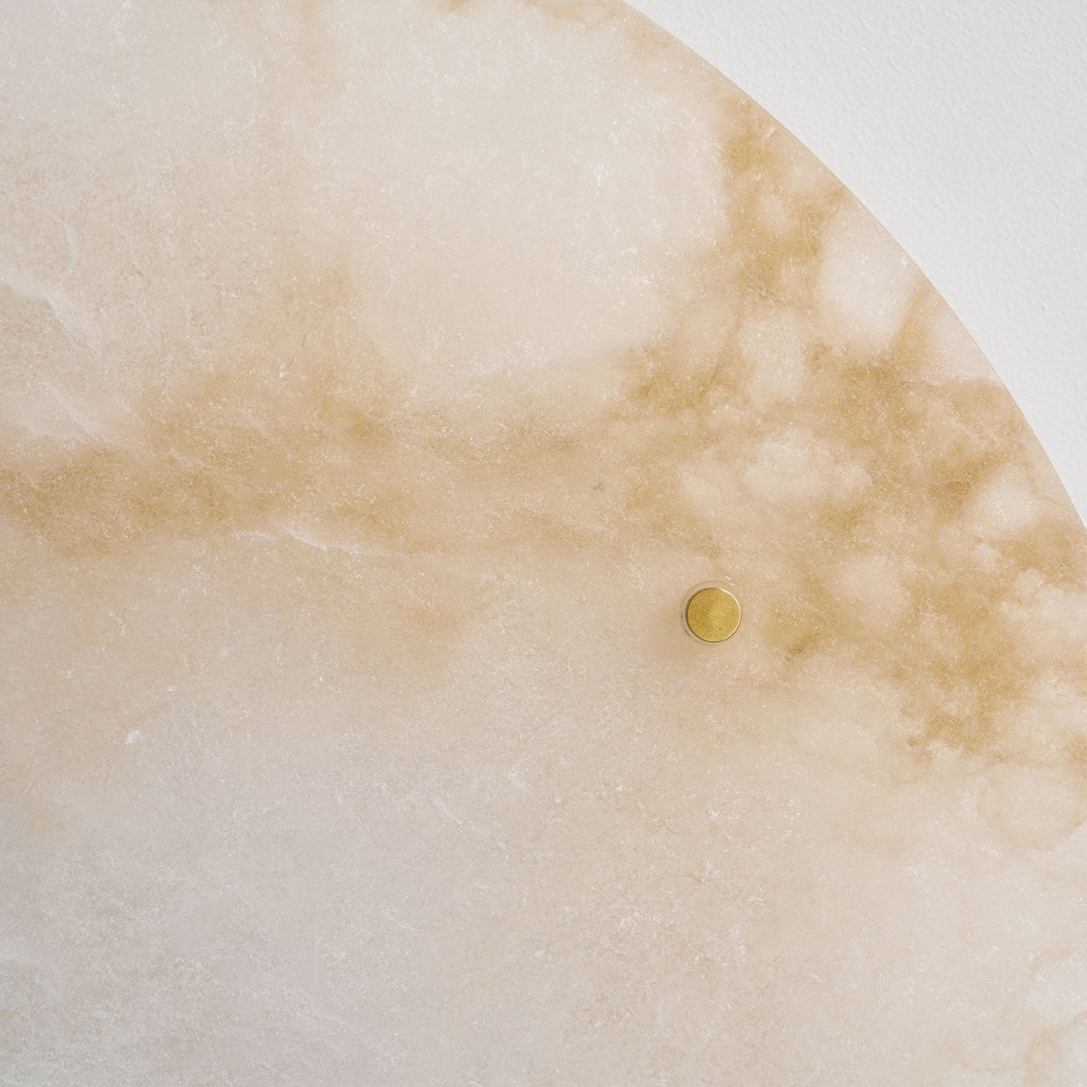 Alabaster Disc Ceiling Lamp