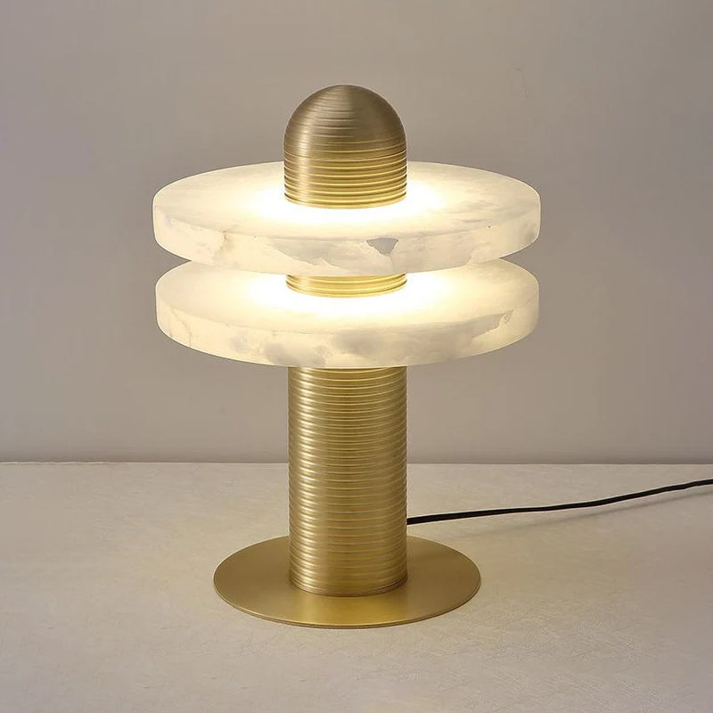 Lampe à poser moderne Booth en Albâtre