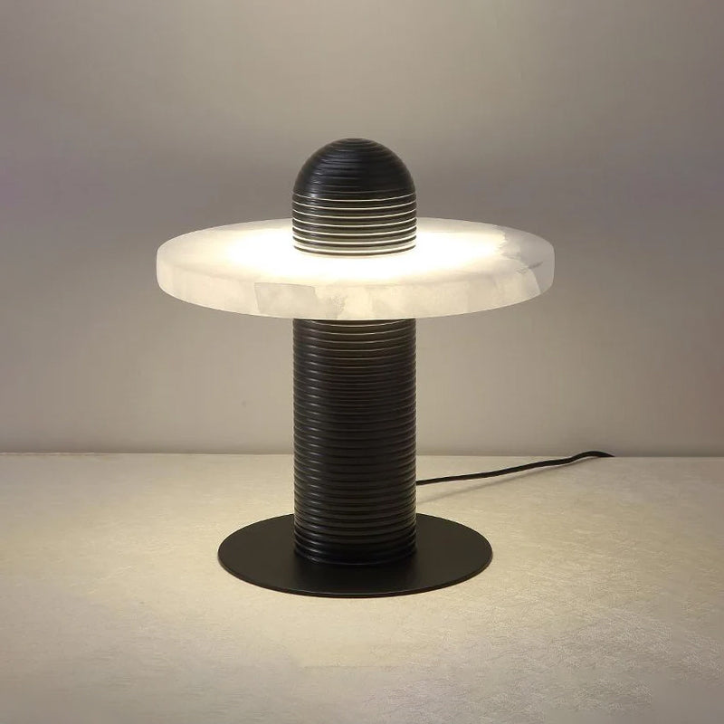 Lampe à poser moderne Booth en Albâtre