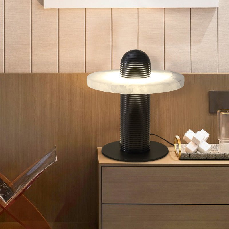Lampe à poser moderne Booth en Albâtre
