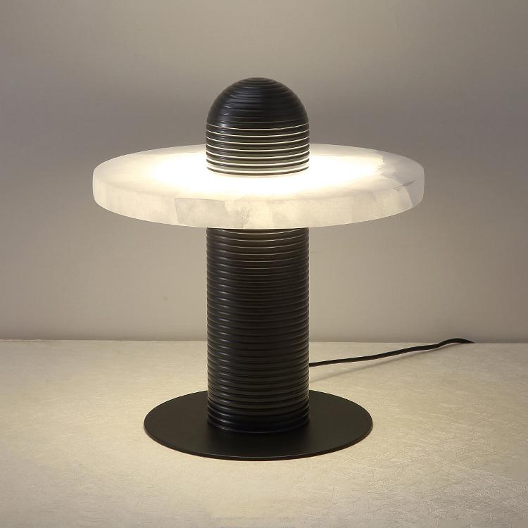 Lampe à poser moderne Booth en Albâtre