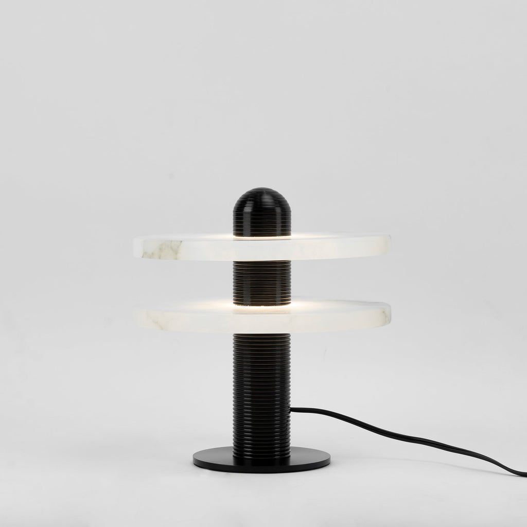 Lampe à poser moderne Booth en Albâtre