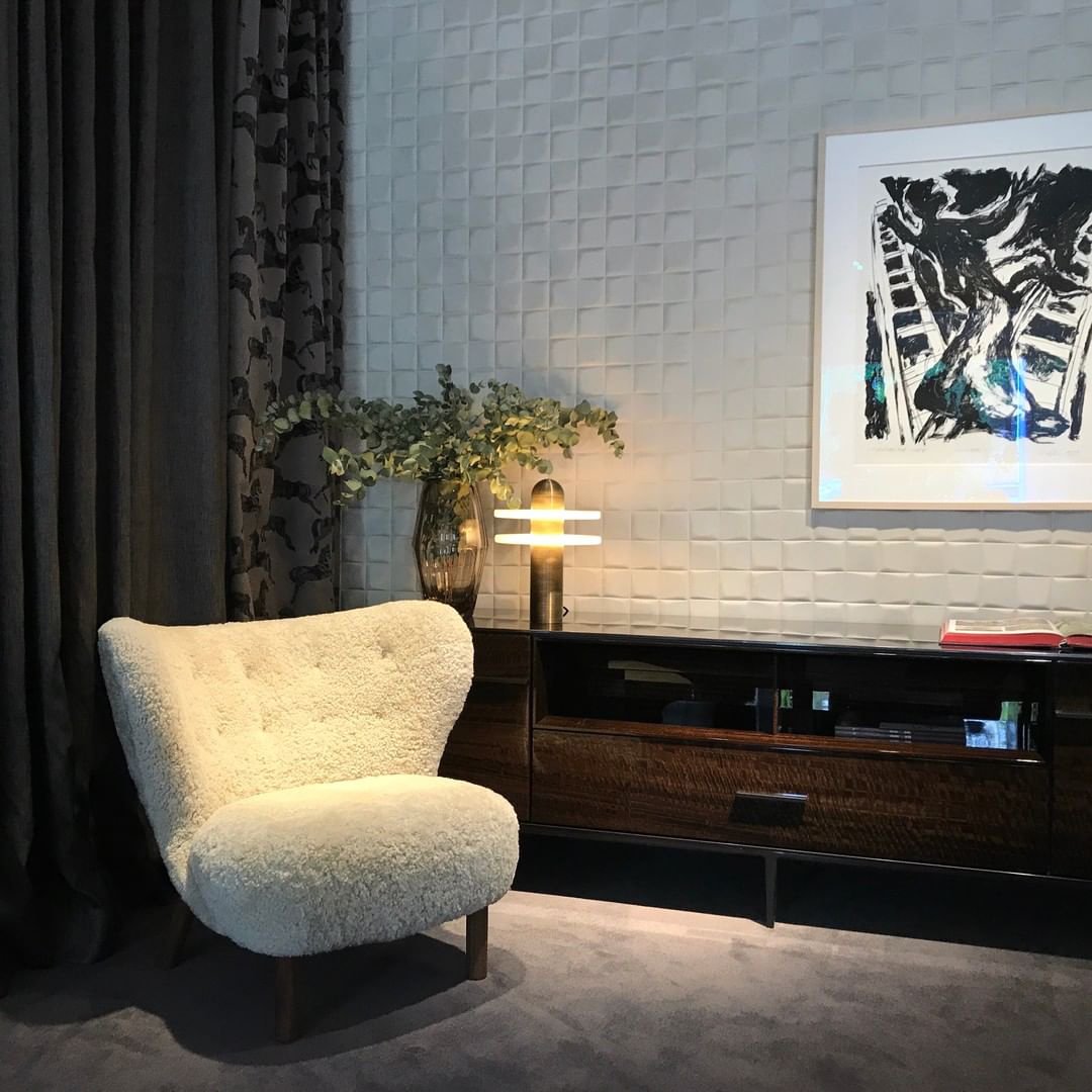 Lampe à poser moderne Booth en Albâtre