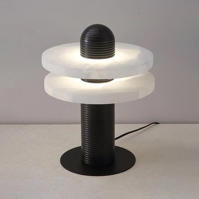 Lampe à poser moderne Booth en Albâtre