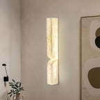 Applique murale moderne Kjel en Albâtre Noir et blanc