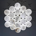 Lustre moderne Gudmund en Albâtre