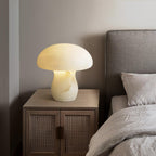 Lampe à poser moderne Ake en Albâtre Blanc