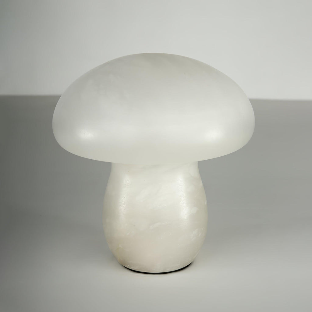 Lampe à poser moderne Ake en Albâtre Blanc