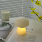 Lampe à poser moderne Ake en Albâtre Blanc