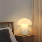 Lampe à poser moderne Ake en Albâtre Blanc