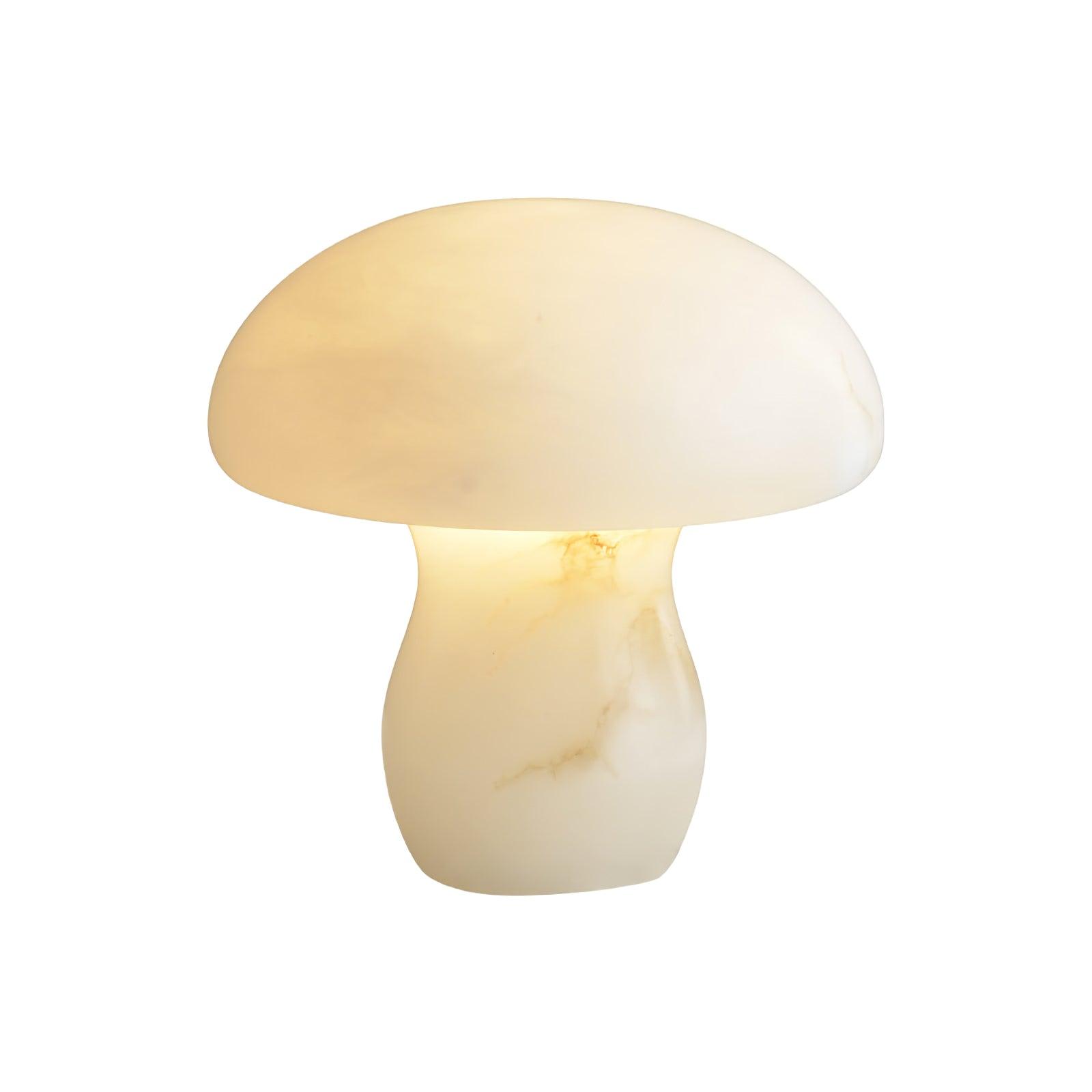 Lampe à poser moderne Ake en Albâtre Blanc