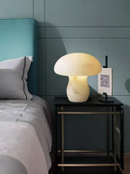 Lampe à poser moderne Ake en Albâtre Blanc