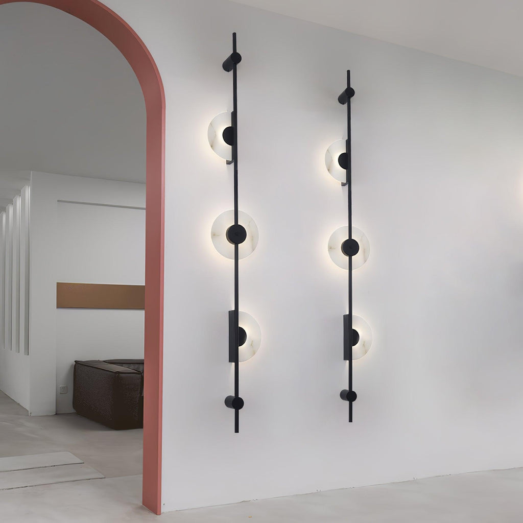 Applique murale moderne Frej en Albâtre