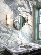 Applique murale moderne Boel en Albâtre