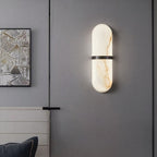 Applique murale moderne Boel en Albâtre