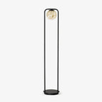 Lampadaire moderne Lodin en Albâtre Noir et blanc
