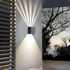 Applique Extérieur LED Cube Double Faisceau