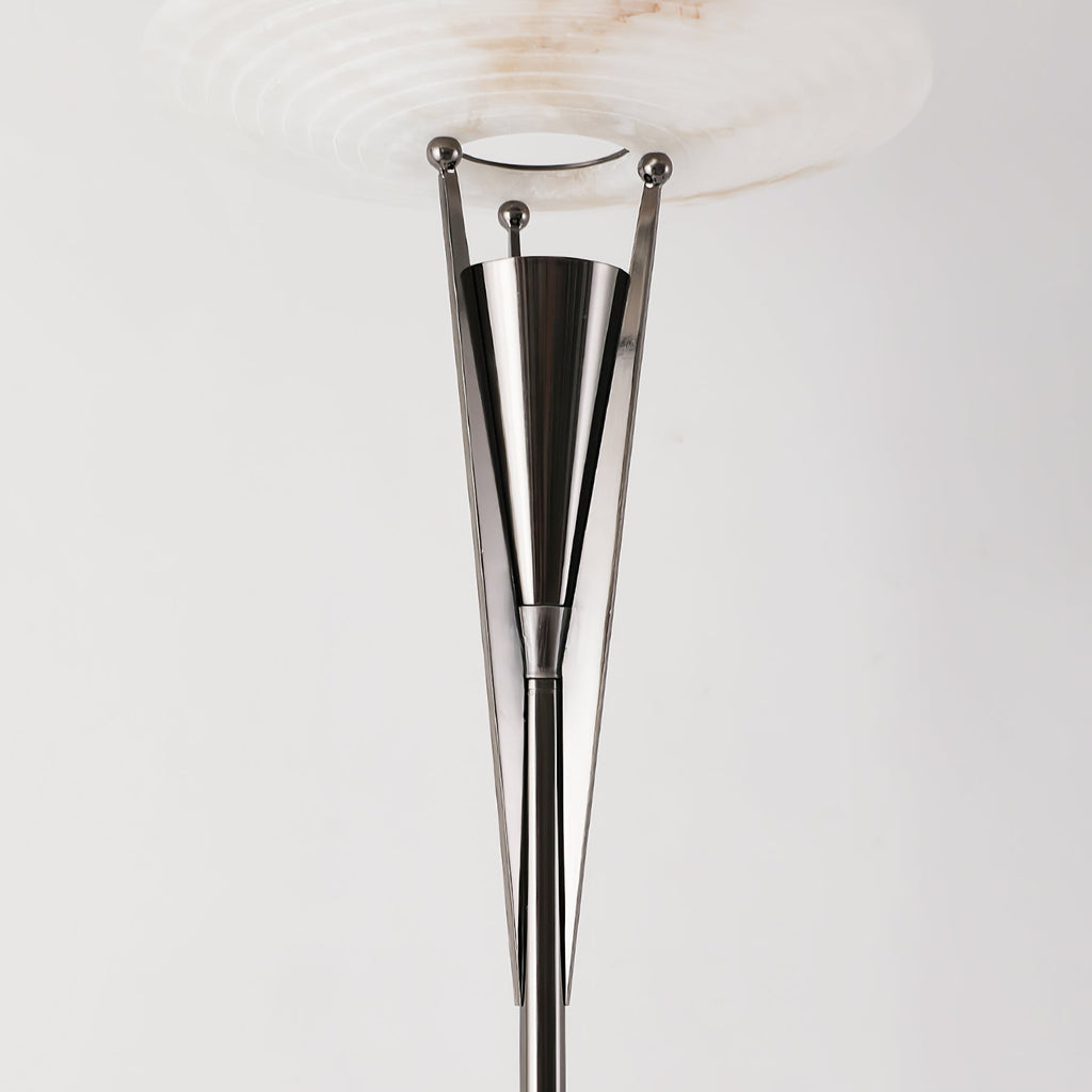 Lampadaire moderne Refil en Albâtre Cuivre