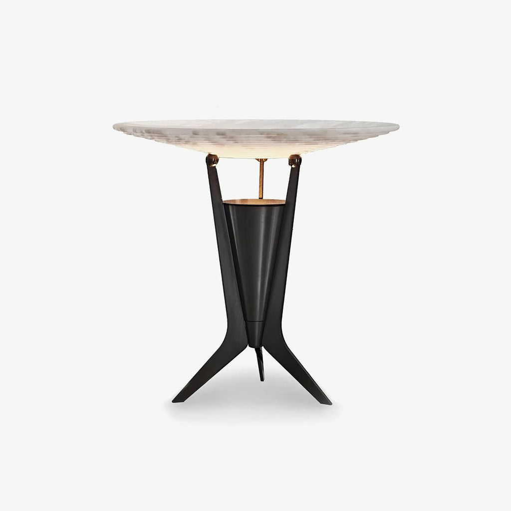 Lampe à poser moderne Refil en Albâtre Noir