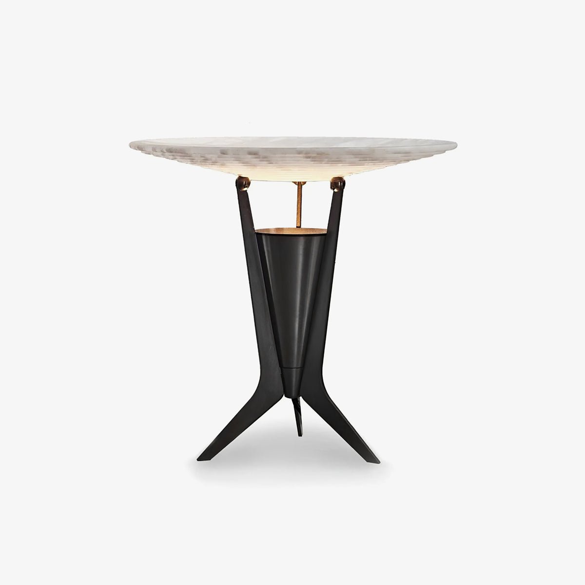 Lampe à poser moderne Refil en Albâtre Noir