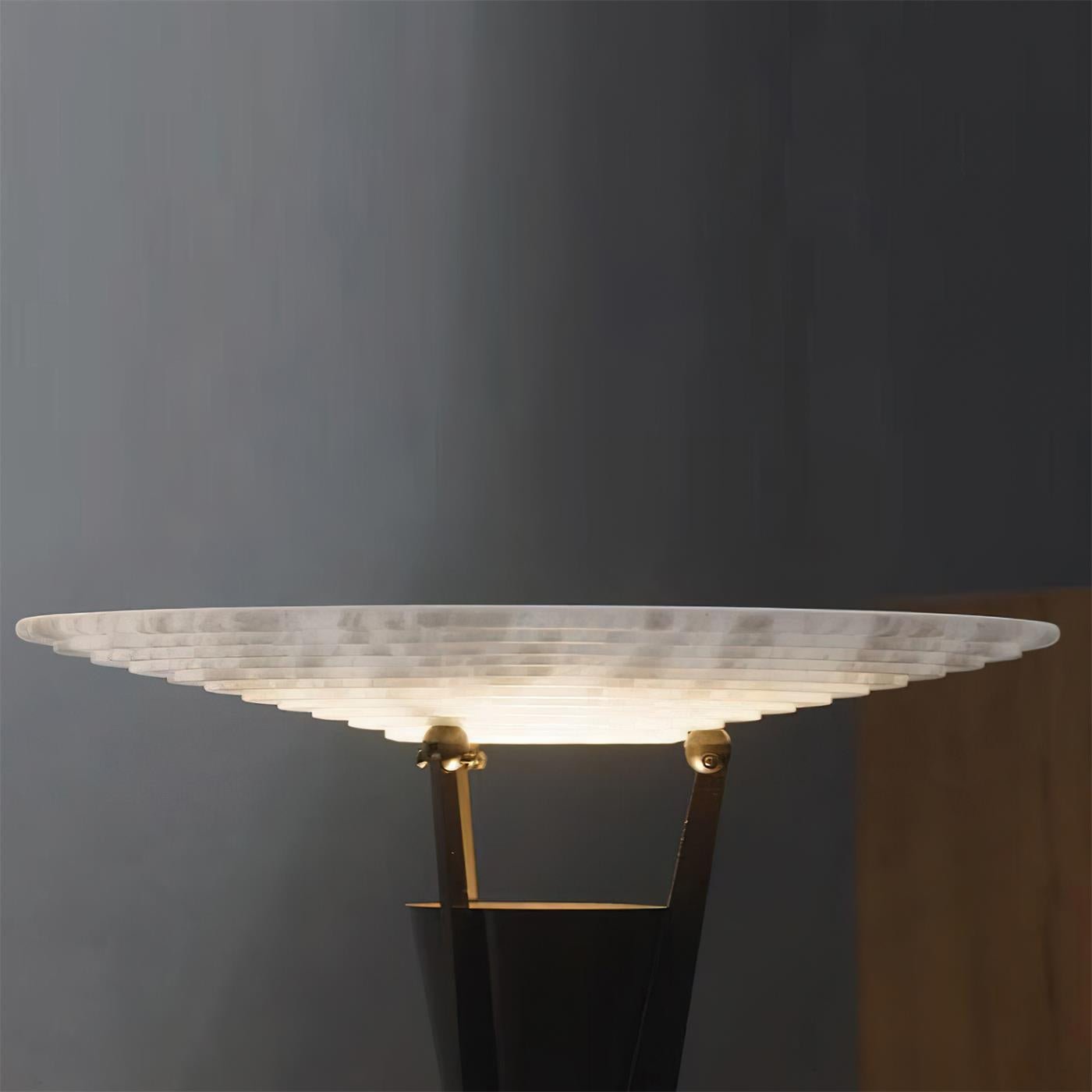 Lampe à poser moderne Refil en Albâtre Noir