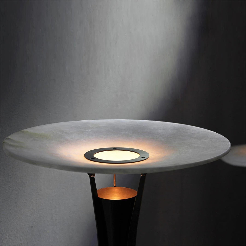 Lampe à poser moderne Refil en Albâtre Cuivre