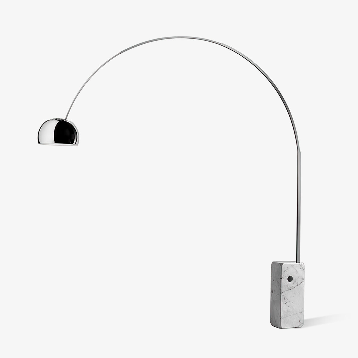Lampadaire moderne Dav en Marbre