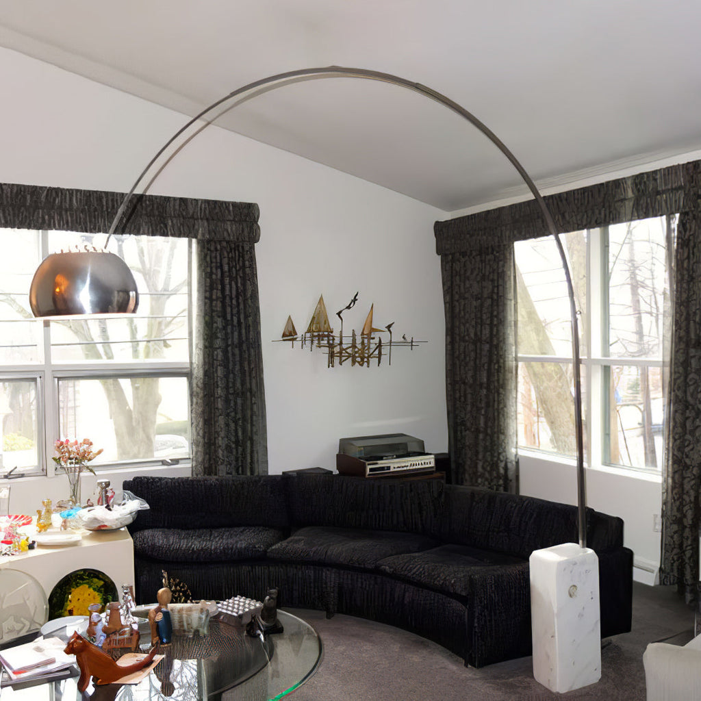 Lampadaire moderne Dav en Marbre