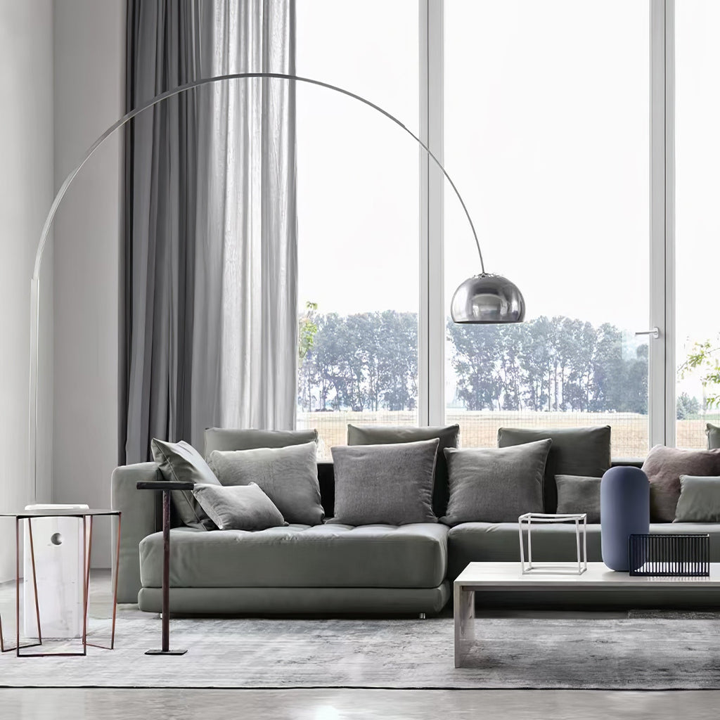 Lampadaire moderne Dav en Marbre