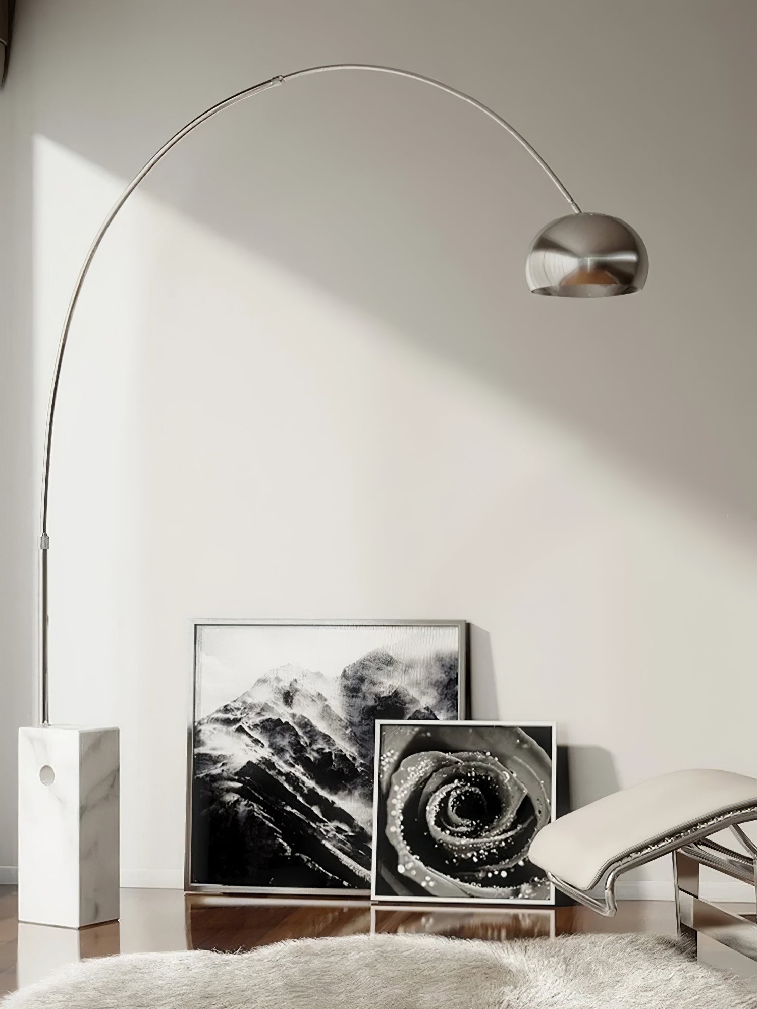 Lampadaire moderne Dav en Marbre