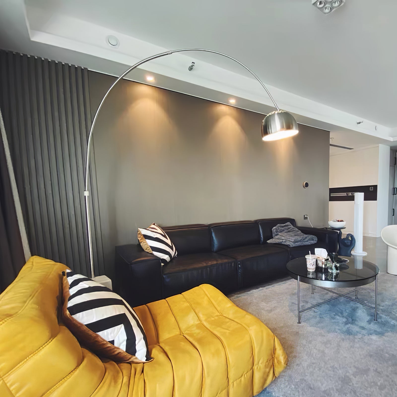 Lampadaire moderne Dav en Marbre