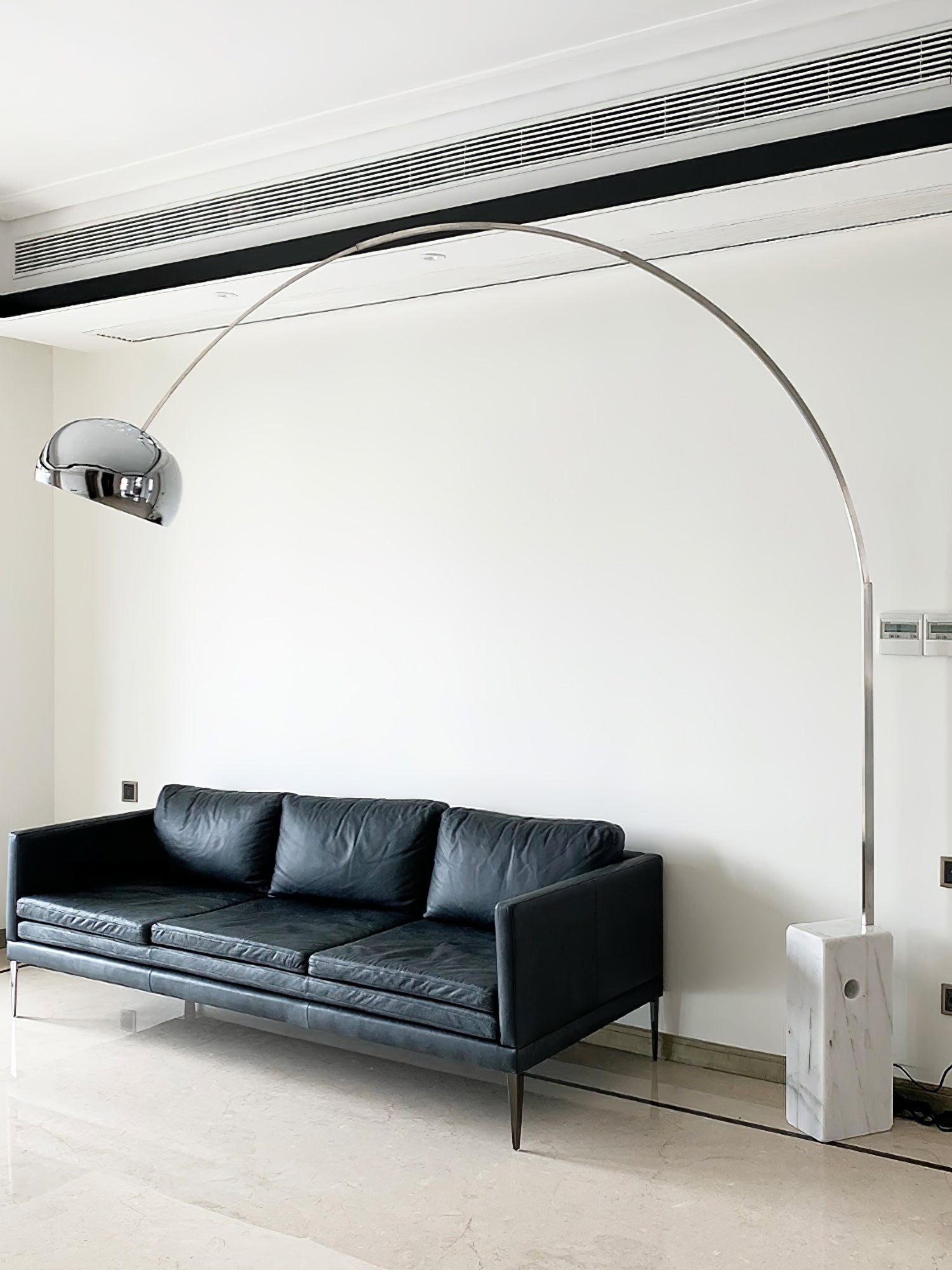 Lampadaire moderne Dav en Marbre