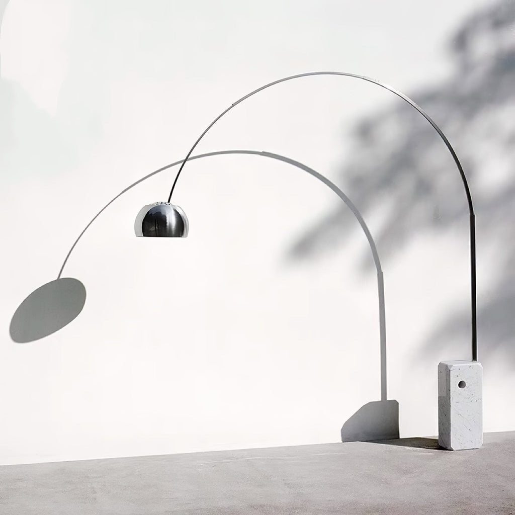 Lampadaire moderne Dav en Marbre