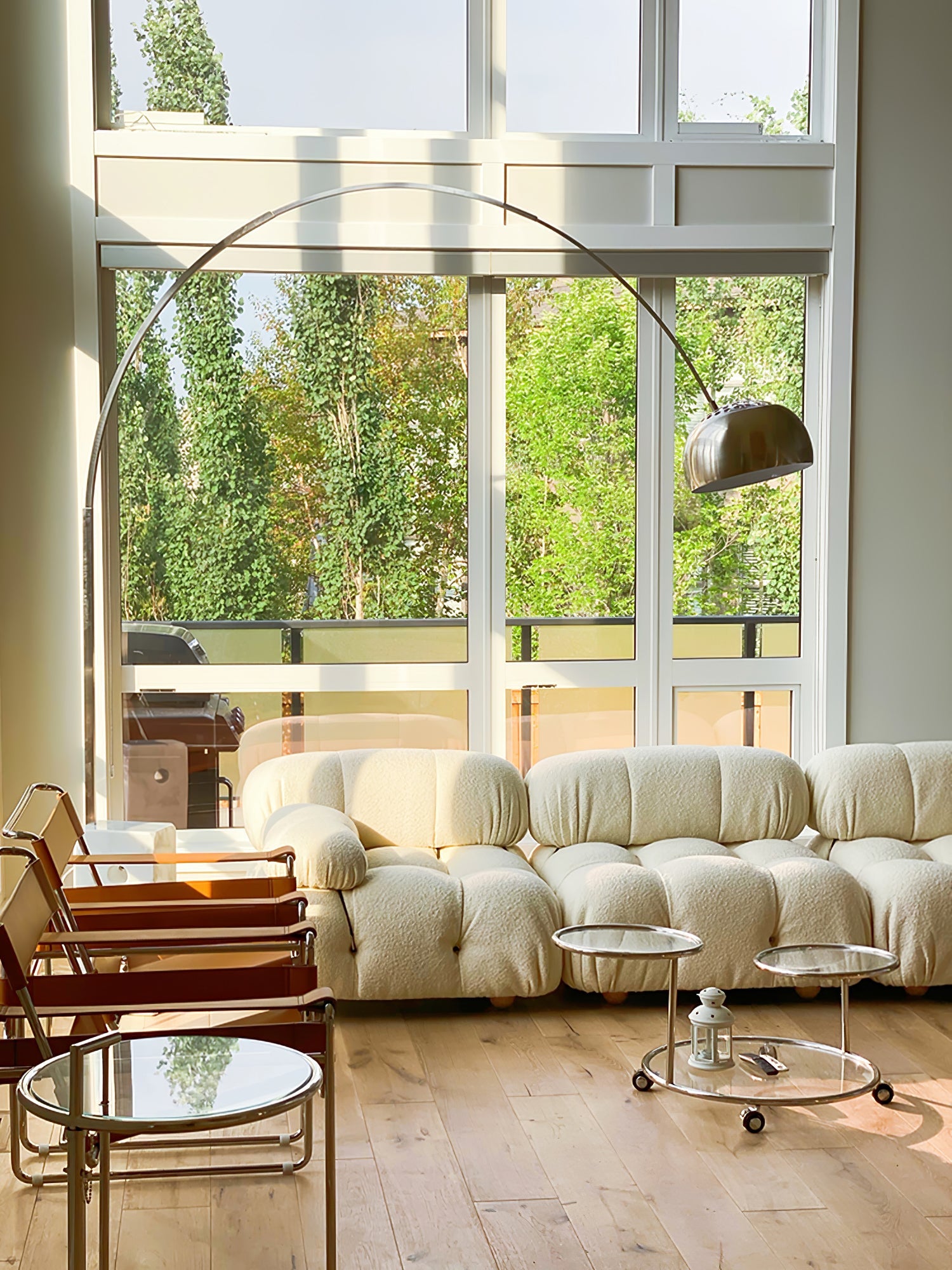 Lampadaire moderne Dav en Marbre