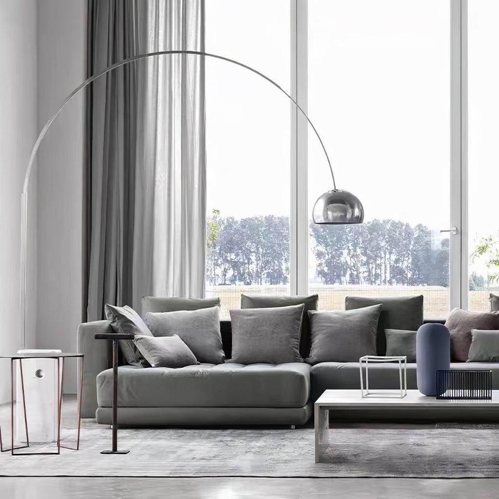 Lampadaire moderne Dav en Marbre