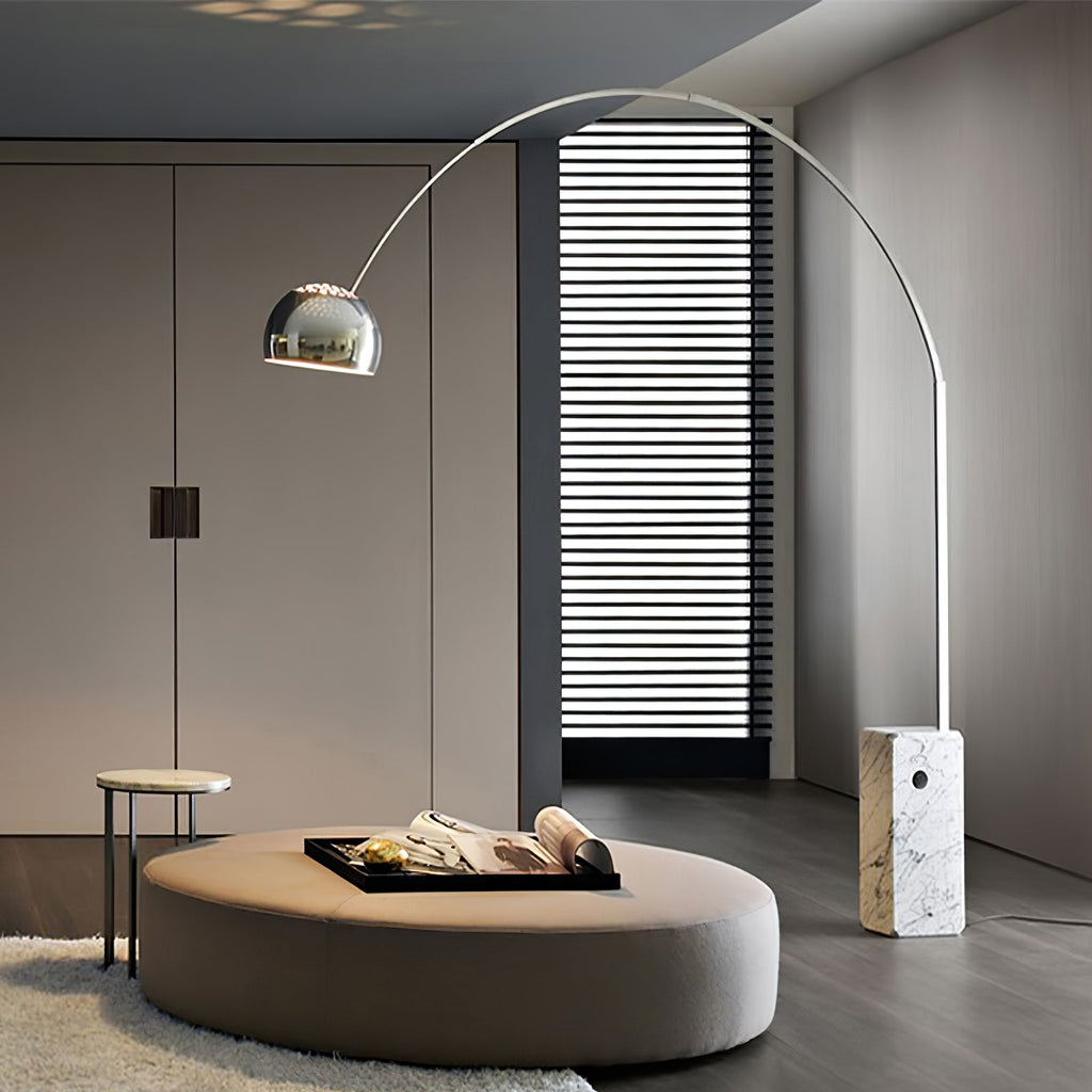 Lampadaire moderne Dav en Marbre