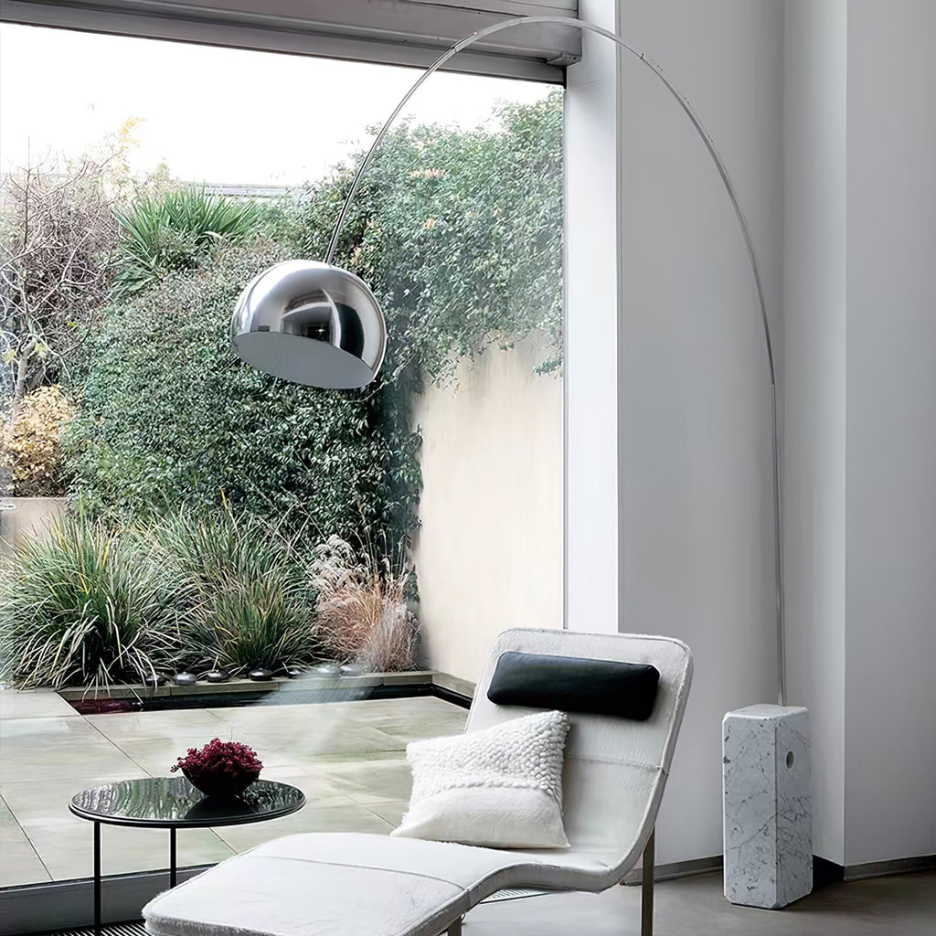 Lampadaire moderne Dav en Marbre