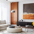 Lampadaire moderne Dav en Marbre