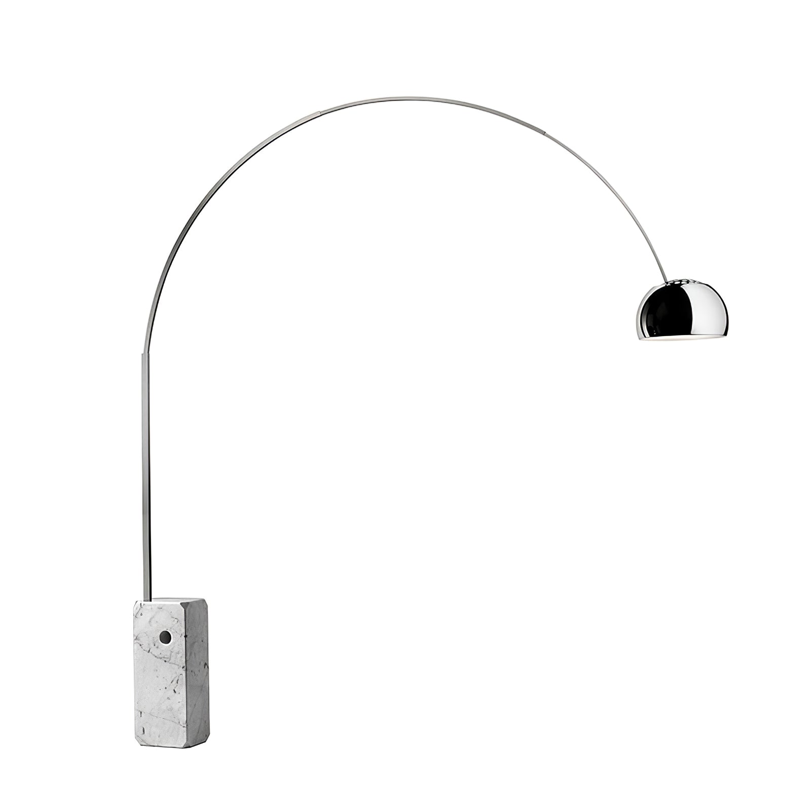 Lampadaire moderne Dav en Marbre