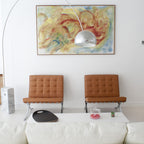 Lampadaire moderne Dav en Marbre