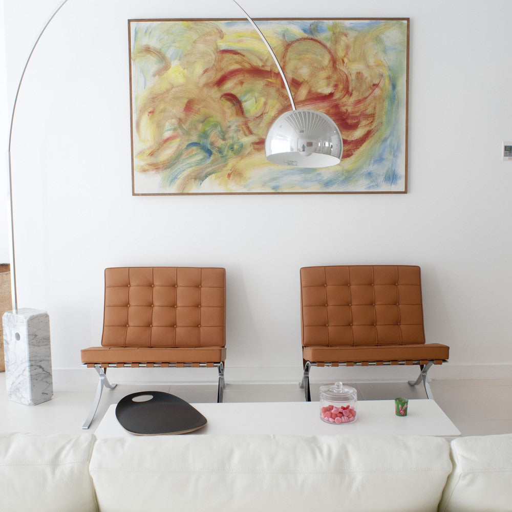 Lampadaire moderne Dav en Marbre