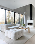 Lampadaire moderne Dav en Marbre