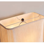 Lampe à poser moderne Cleon en Travertin jaune et beige