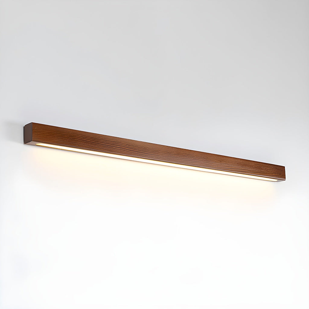 Applique murale moderne Siggi en bois Noyer