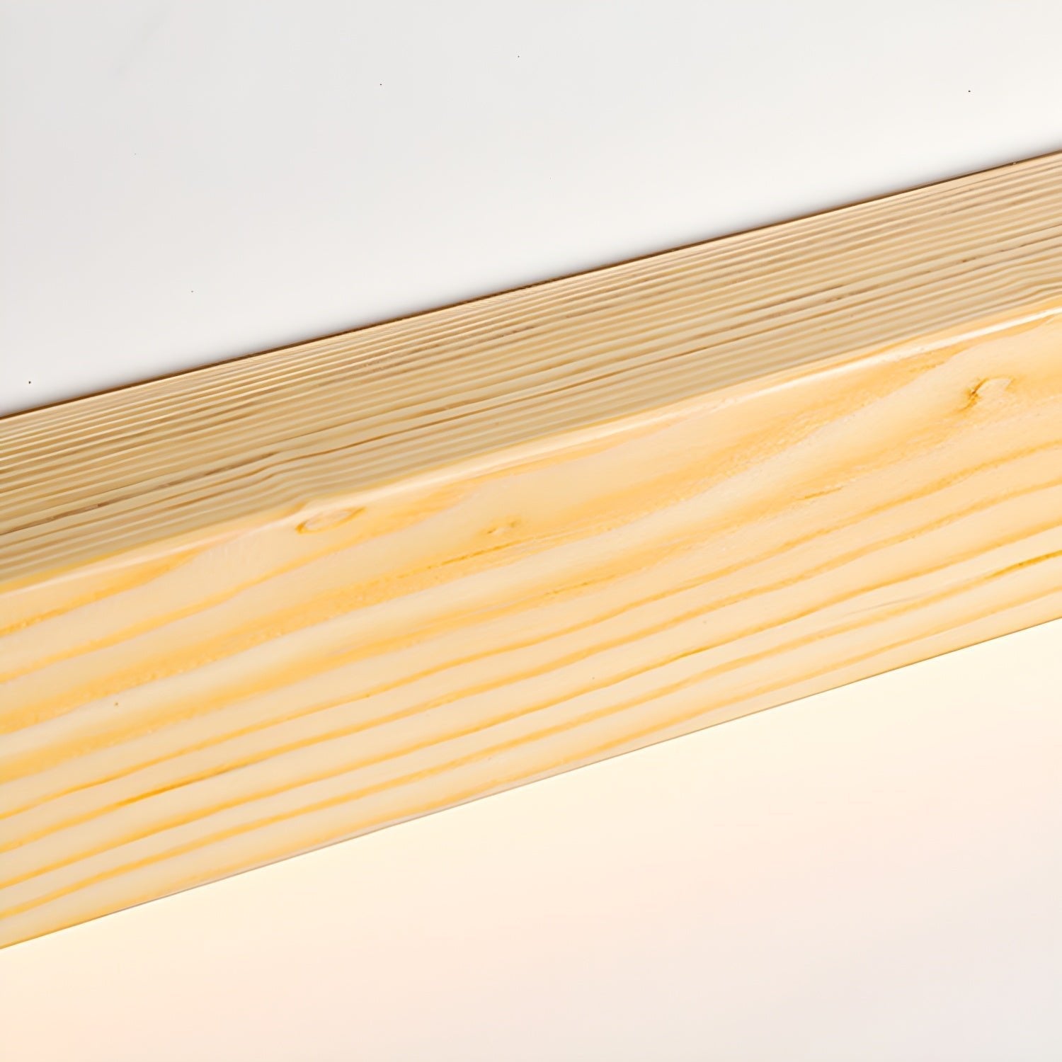 Applique murale moderne Siggi en bois Noyer