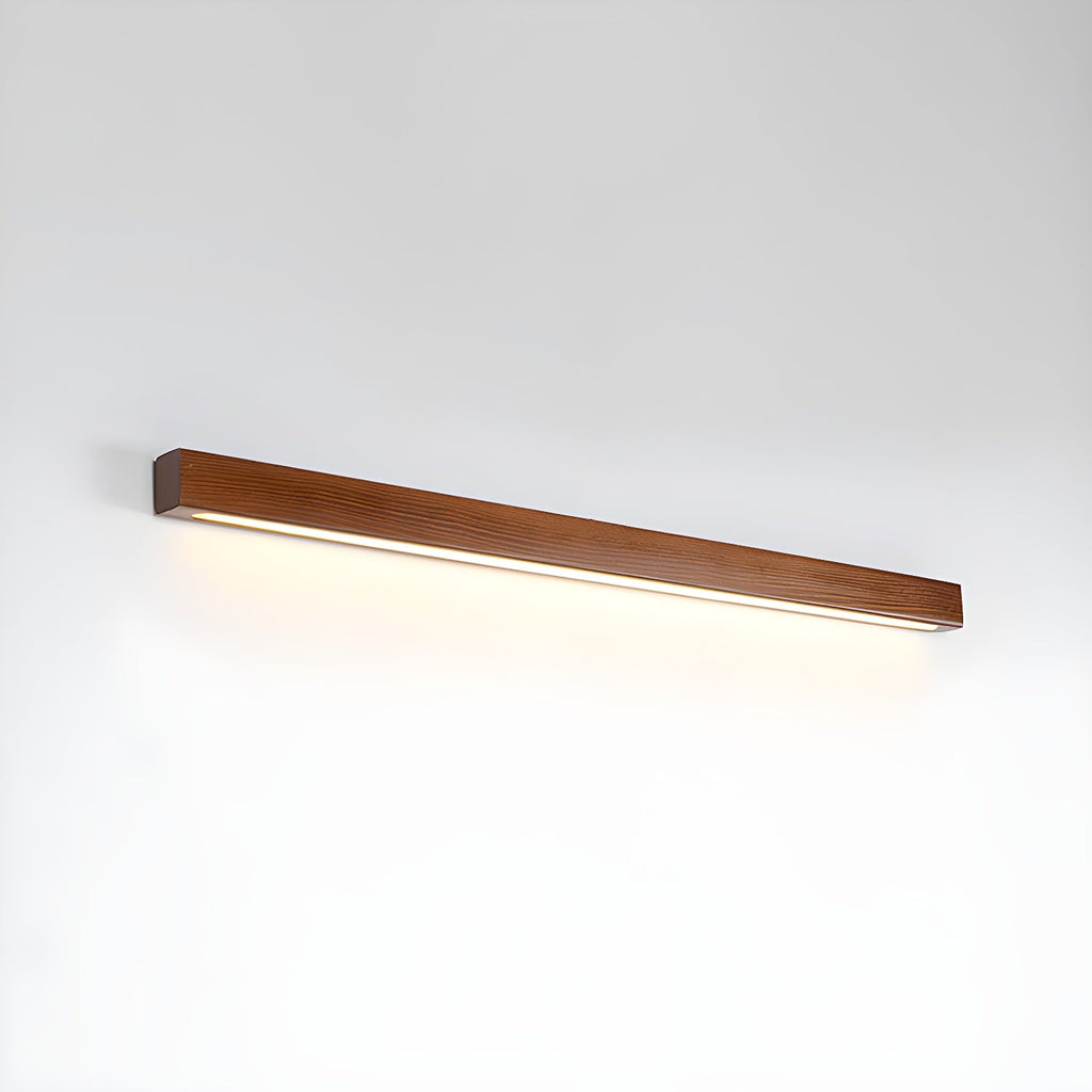 Applique murale moderne Siggi en bois Noyer