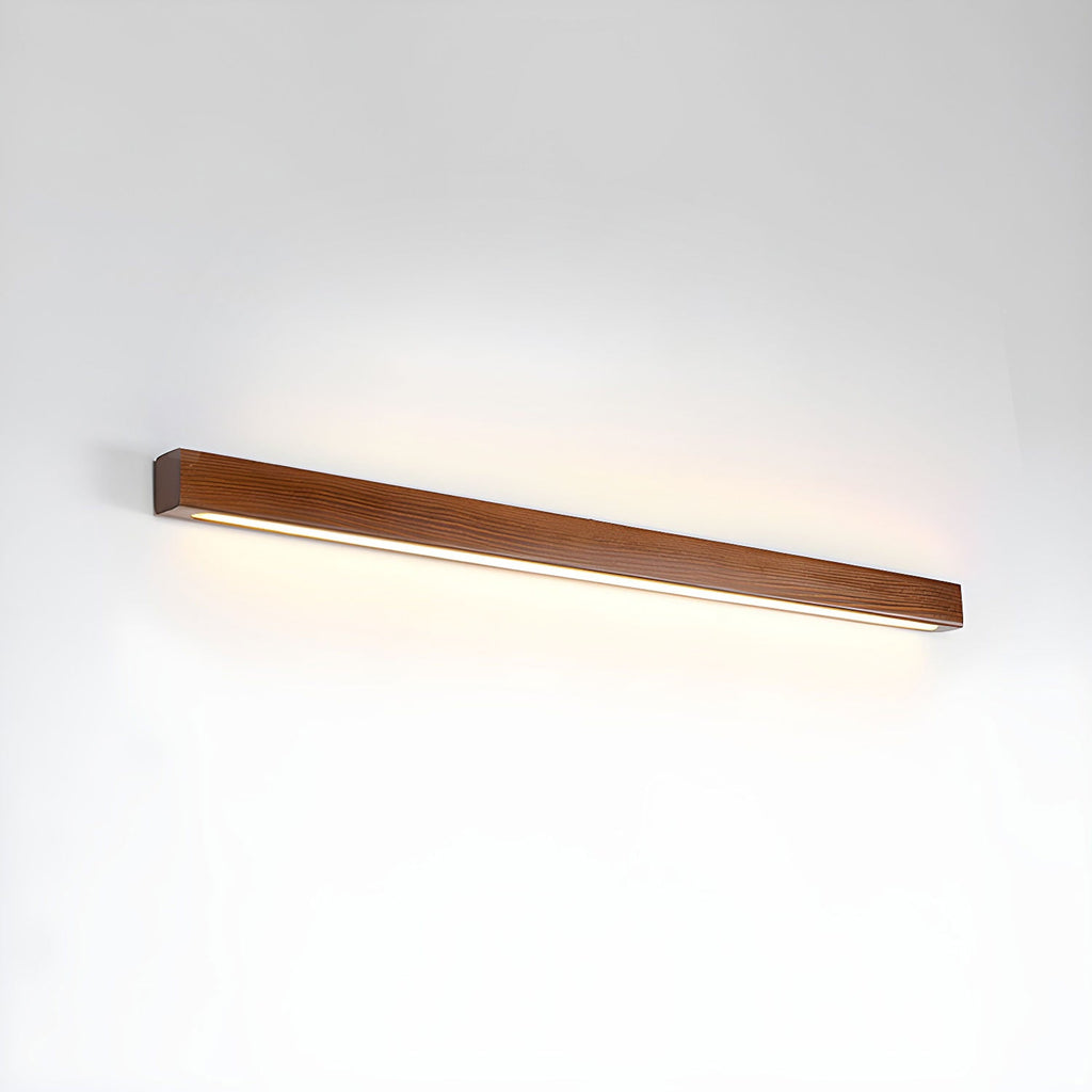 Applique murale moderne Siggi en bois Noyer